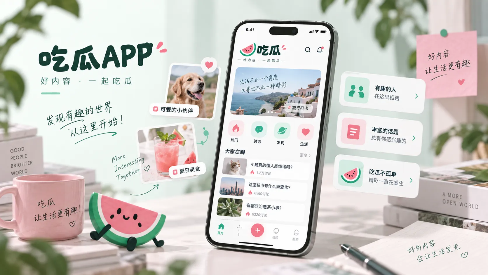 吃瓜网移动端浏览视觉图